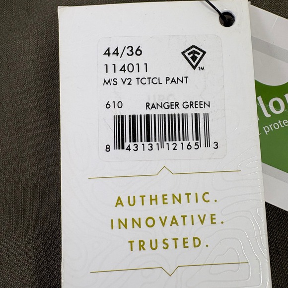 First Tactical  V2 Tactical Cargo Pants Ranger Green 44x36 (45x28.5) HEMMED NWT - Picture 9 of 11